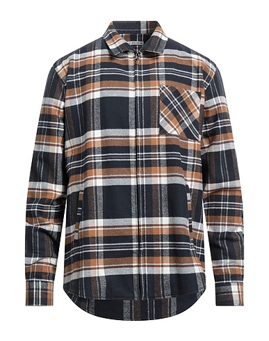 GREY DANIELE ALESSANDRINI Shirts Camel 100% Cotton