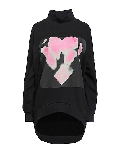BRAND UNIQUE Sweatshirt Black 100% Cotton