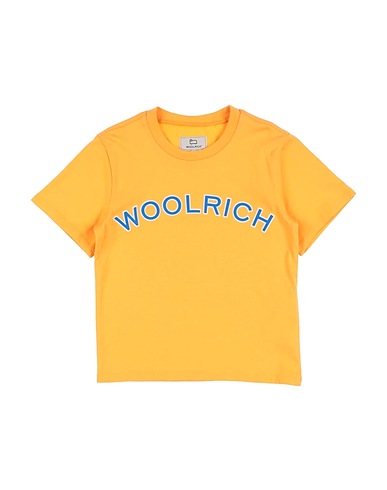 WOOLRICH T-shirt Giallo ocra 100% Cotone