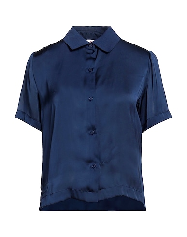 FILA Solid colour shirts & blouses Navy blue 100% Polyester