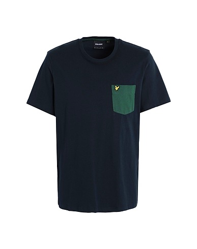 LYLE & SCOTT T-shirt Midnight blue 100% Cotton