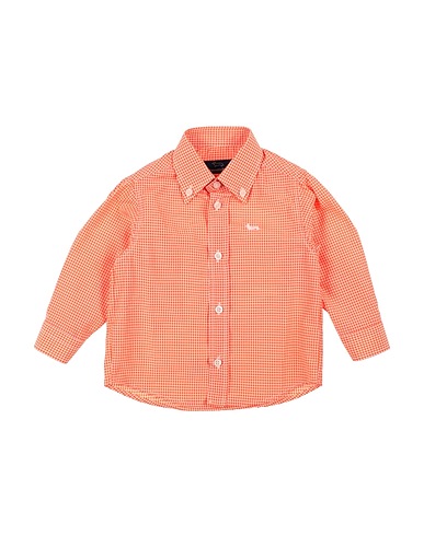 HARMONT & BLAINE Patterned shirt Orange 67% Cotton, 33% Polyester