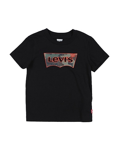 LEVI'S T-shirt Black 100% Cotton