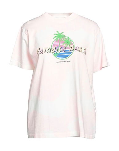 ALESSANDRA RICH T-shirt Rosa 100% Cotone