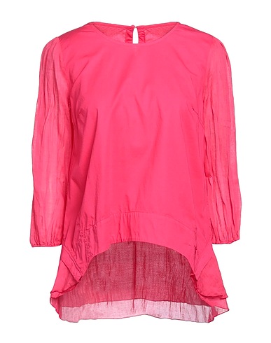 EUROPEAN CULTURE Top Magenta 64% Cotton, 35% Rayon, 1% Elastane