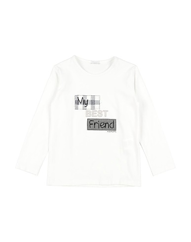 NANÁN T-shirt White 95% Cotton, 5% Elastane