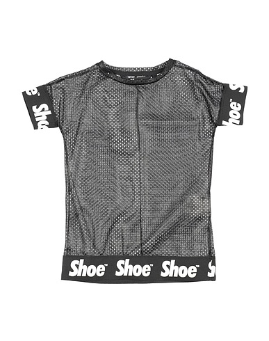 SHOE T-shirt Black 100% Cotton