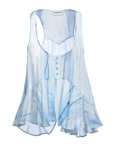 DONDUP Top Sky blue 100% Viscose