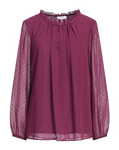 CALVIN KLEIN Top Purple 100% Polyester