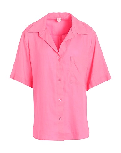 ARKET Linen shirt Fuchsia 100% Linen