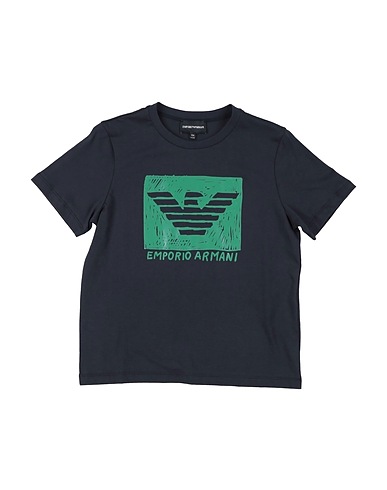 EMPORIO ARMANI T-shirt Navy blue 100% Cotton