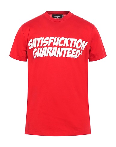 DSQUARED2 T-shirt Red 100% Cotton
