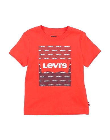 LEVI'S T-shirt Arancione 100% Cotone