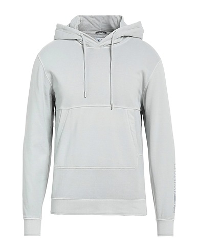 C.P. COMPANY Hooded track jacket  Light blue 100% Cotton