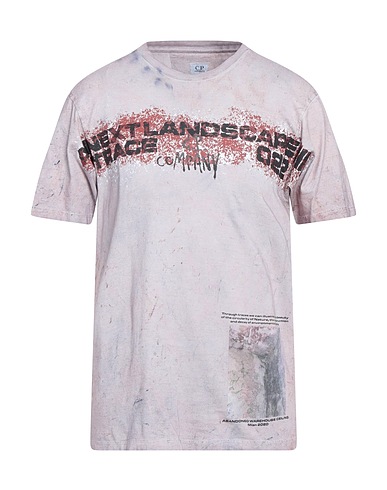 C.P. COMPANY T-shirt Antique rose 100% Cotton