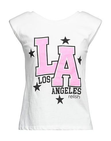 RELISH T-shirt White 100% Cotton