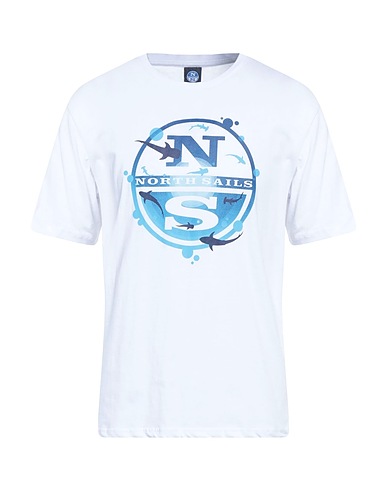 NORTH SAILS T-shirt White 100% Cotton
