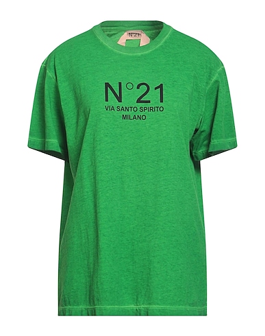 N°21 T-shirt Green 100% Cotton