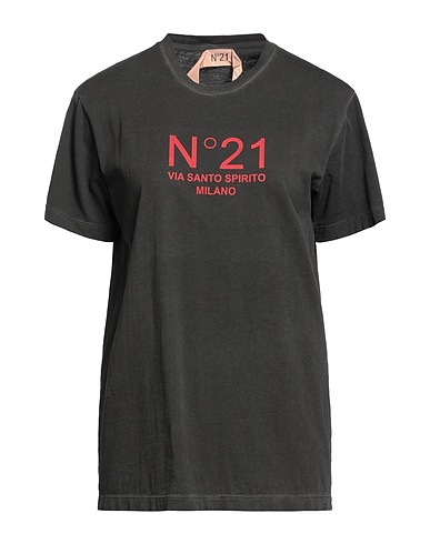 N°21 T-shirt Antracite 100% Cotone