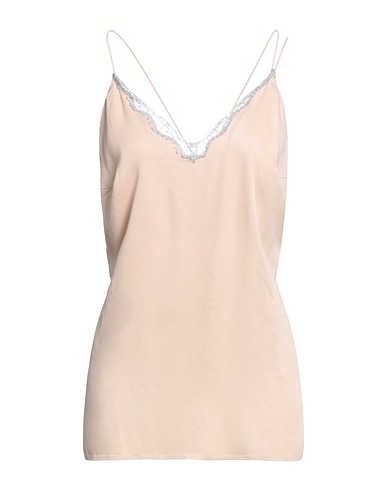 AERON Hemdchen Sand 66% Acetat, 34% Viskose, Polyamid, Rayon