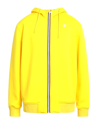 K-WAY Felpa Giallo 81% Poliestere, 15% Viscosa, 4% Elastan