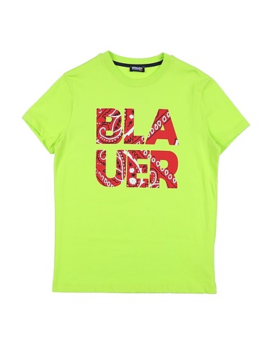 BLAUER. T-shirt Light green 100% Cotton