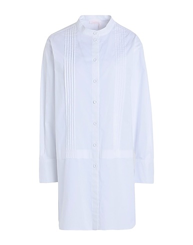 SEE BY CHLOÉ Solid colour shirts & blouses White 100% Cotton