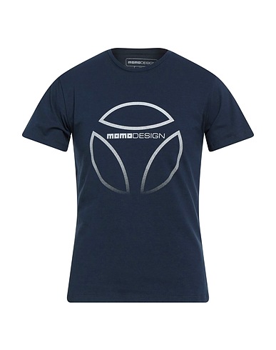 MOMO DESIGN T-shirt Midnight blue 94% Cotton, 6% Elastane