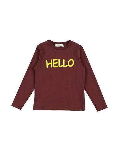 VICOLO T-shirt Cioccolato 90% Cotone, 10% Elastan