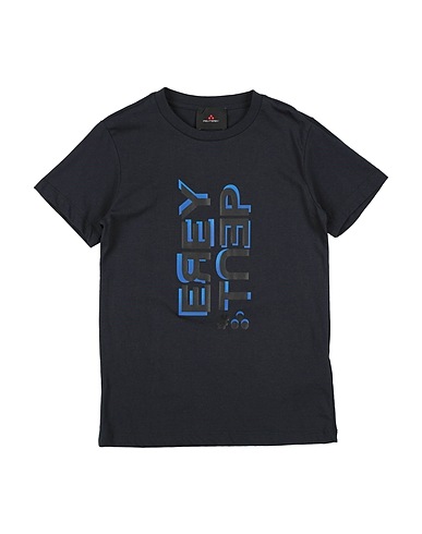 PEUTEREY T-shirt Midnight blue 100% Cotton