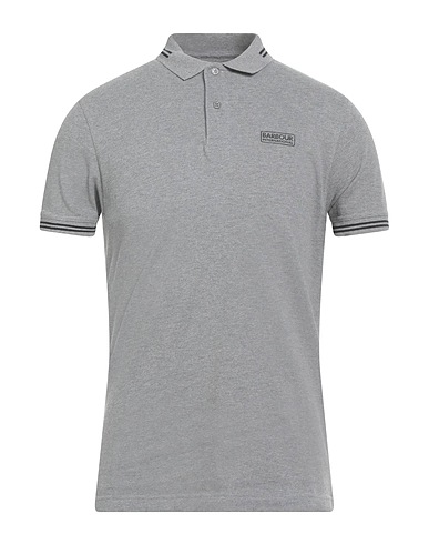 BARBOUR Polo shirt INTERNATIONAL Grey 100% Cotton