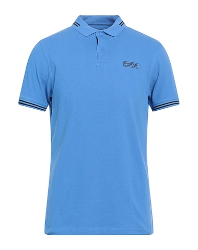 BARBOUR Polo shirt INTERNATIONAL Light blue 100% Cotton