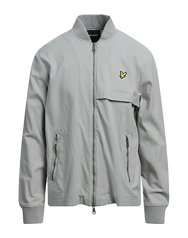 LYLE & SCOTT Jacke Grau 100% Baumwolle
