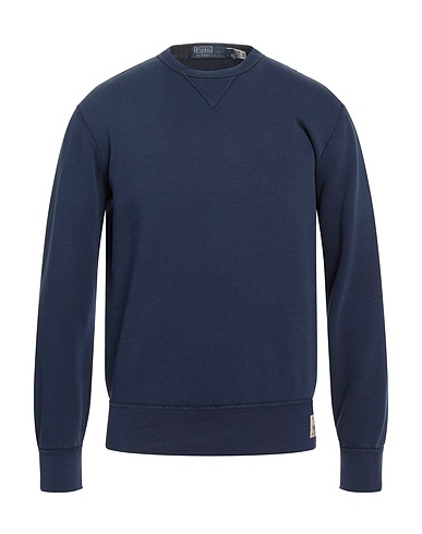 POLO RALPH LAUREN Felpa Blu navy 87% Cotone, 13% Poliacrilico