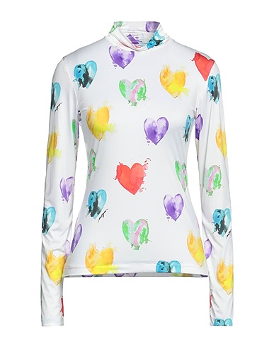 MSGM T-shirt White 86% Polyamide, 14% Elastane