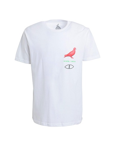 POLER T-shirt Poler Thermo Pigeon T-Shirt
 Bianco 100% Cotone