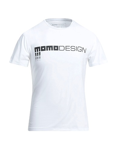 MOMO DESIGN T-shirt Bianco 90% Cotone, 10% Elastan