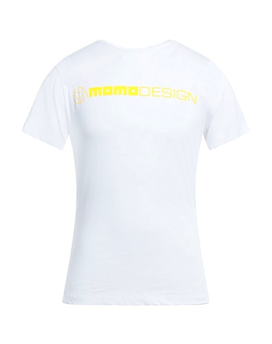 MOMO DESIGN T-shirt Bianco 100% Cotone