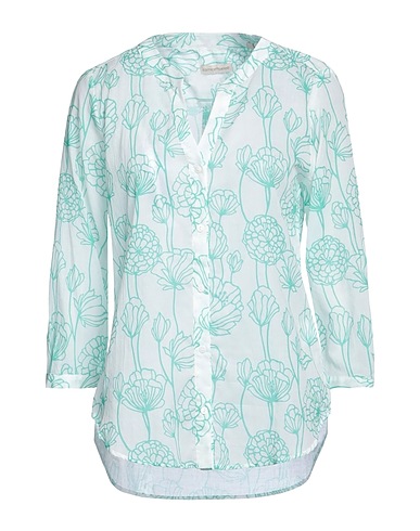 CAMICETTASNOB Floral shirts & blouses White 100% Cotton