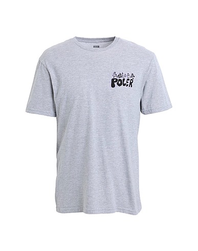 POLER T-shirt Poler Caveman T-Shirt
 Grey 90% Cotton, 10% Polyester