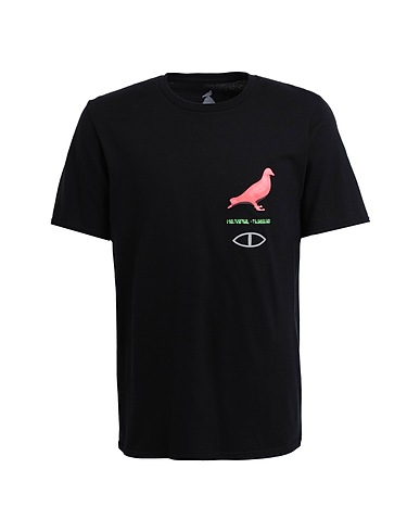 POLER T-shirt Poler Thermo Pigeon T-Shirt
 Black 100% Cotton
