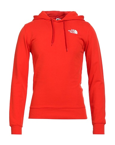 THE NORTH FACE Hooded sweatshirt Orange 100% Cotton