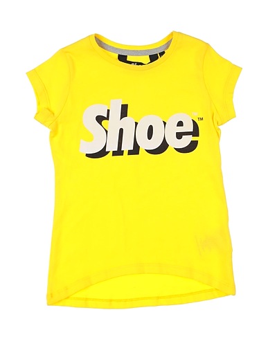 SHOE T-Shirt Gelb 100% Baumwolle