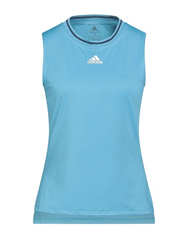 ADIDAS Vest Sky blue 82% Recycled polyester, 18% Elastane