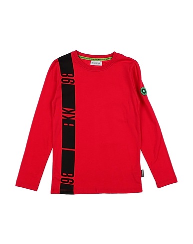 BIKKEMBERGS T-shirt Red 100% Cotton