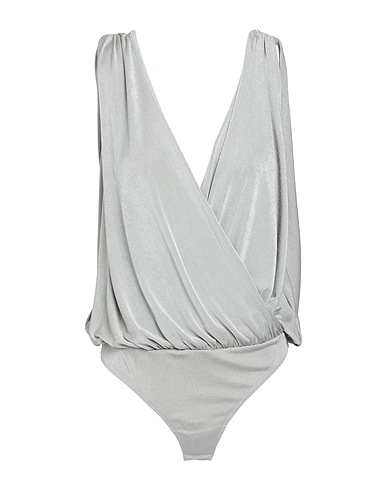 FREE PEOPLE TOPWEAR Sage green 98% Polyester, 2% Elastane