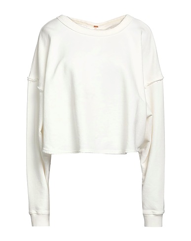 FREE PEOPLE Sweatshirt Off white 100% Cotton