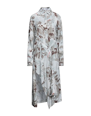 OFF-WHITE™ Midi dress Light grey 100% Viscose