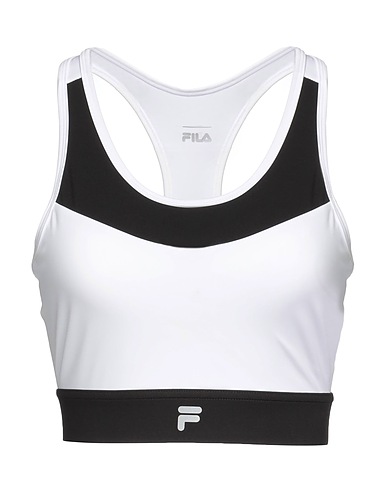 FILA Top Bianco 65% Poliestere, 35% Elastan