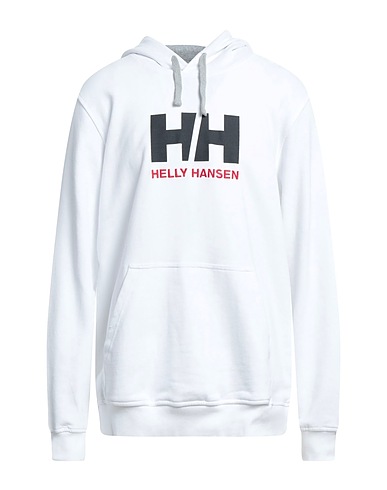 HELLY HANSEN Hooded track jacket  White 100% Organic cotton